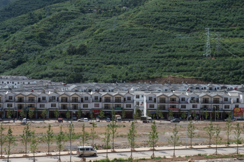 這是魯甸縣龍頭山鎮騾馬口社區（8月1日攝）。新華社記者 胡超 攝